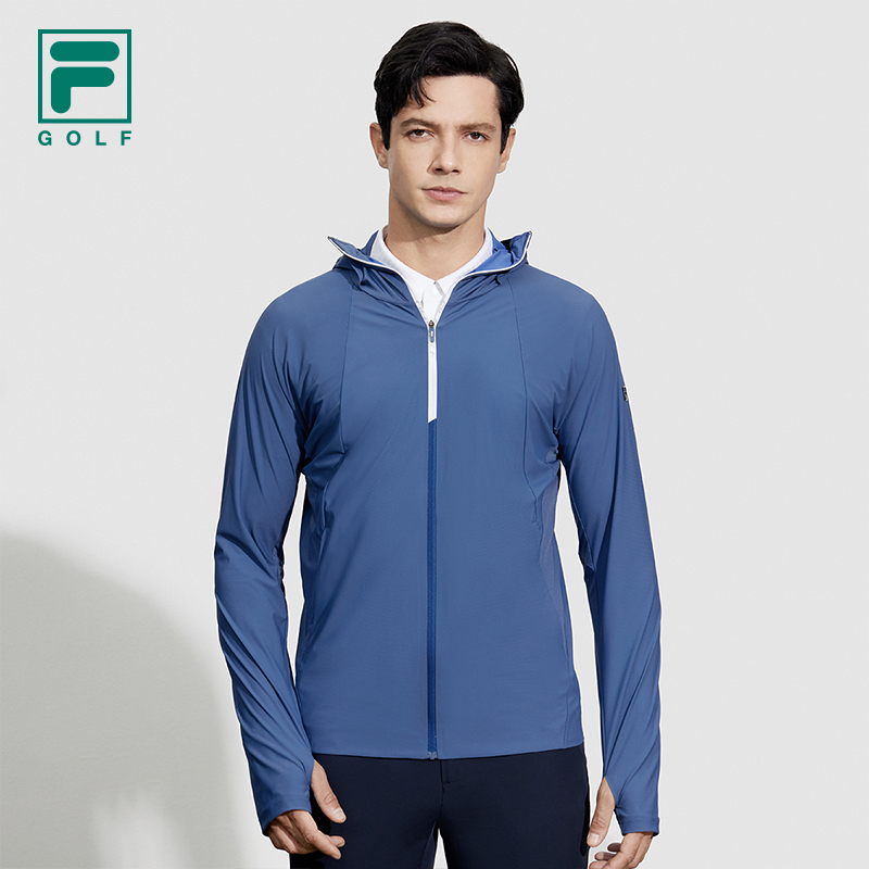 FILA GOLF High cooling sunscreen series men's Golf elite anti-UV cool knit coat
