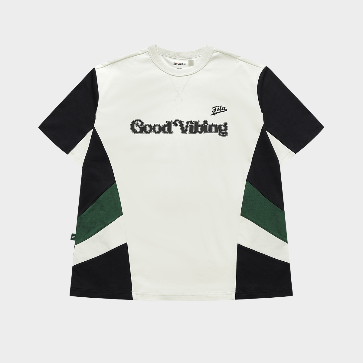 Men's trend sports super loose color short-sleeved T-shirt