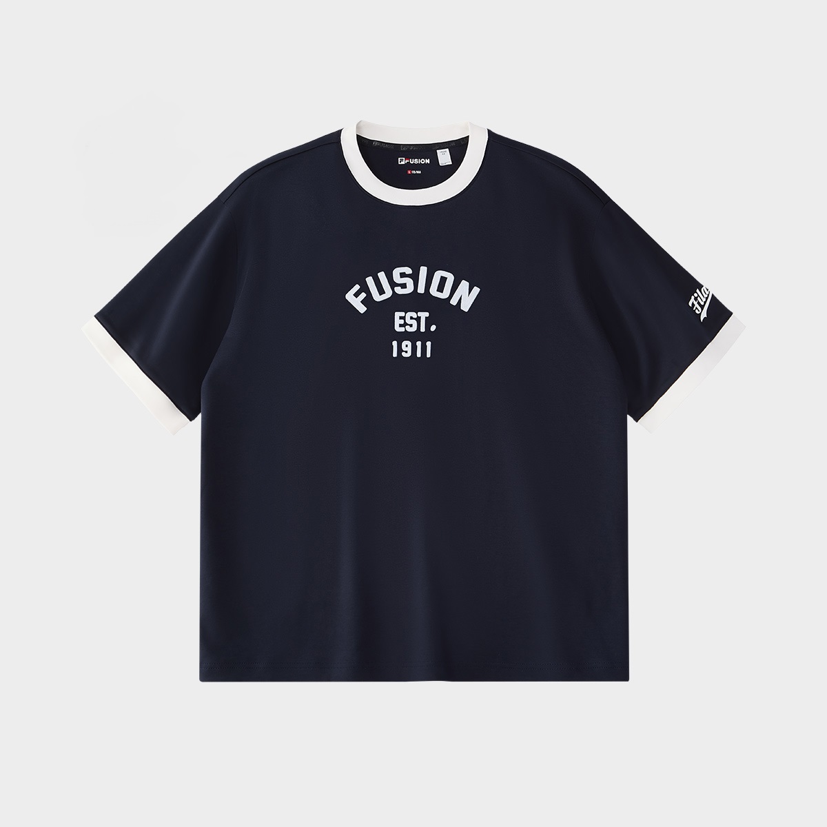 Men's fashion sports loose cotton short sleeve T-shirt