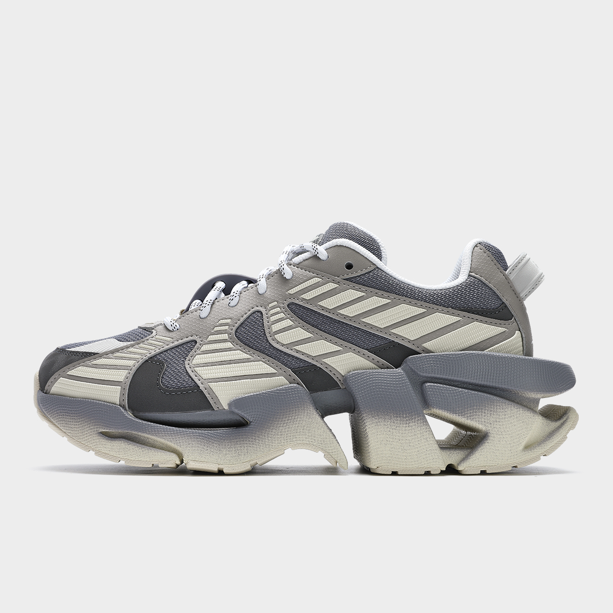 FILA SPACE shoes Men's fashion casual gradient grey pioneer sneakers