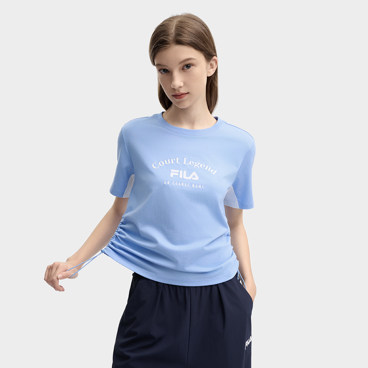 Women's fashion casual cotton comfortable short-sleeved T-shirt