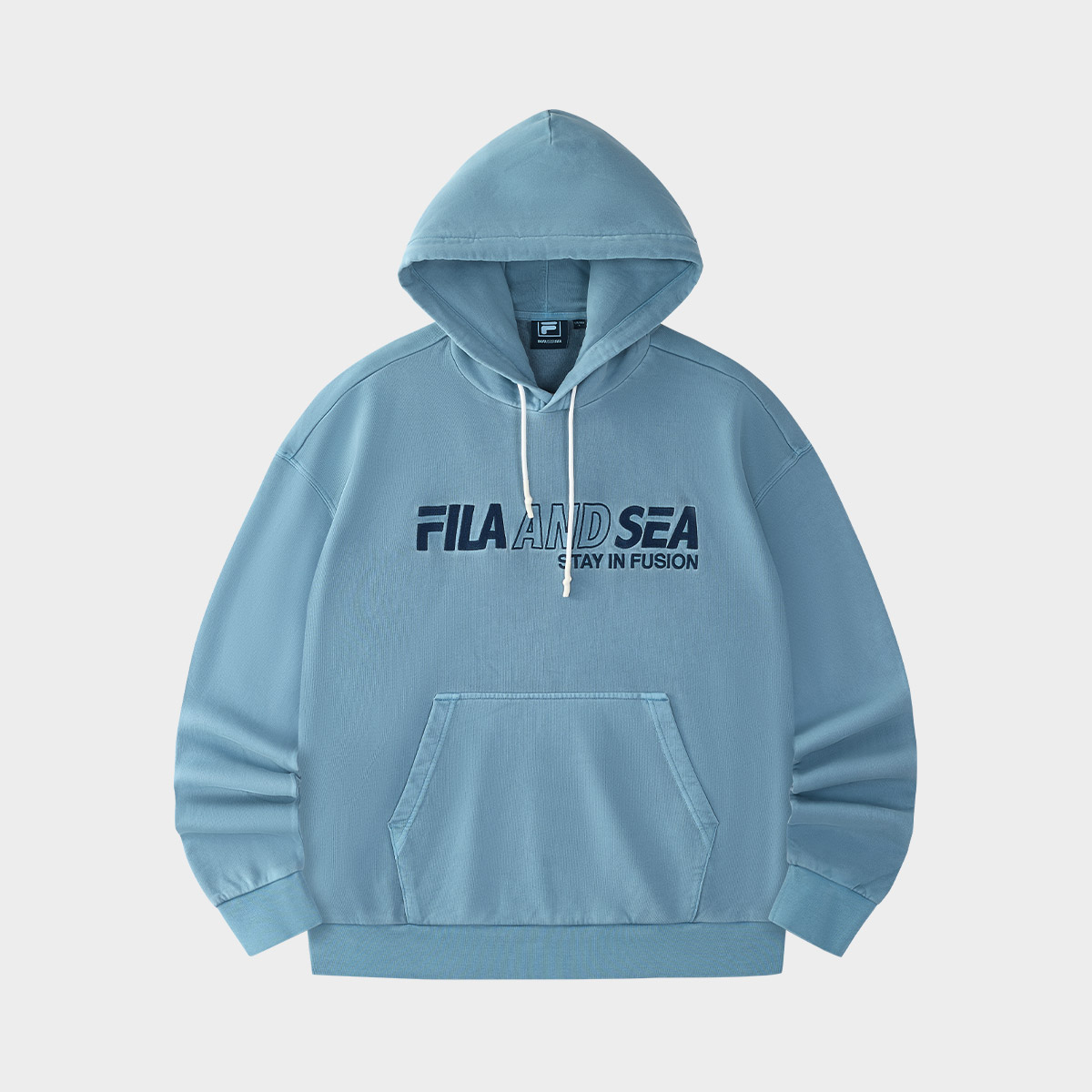 FILA X WIND AND SEA Men's Trend Sports super loose hoodie