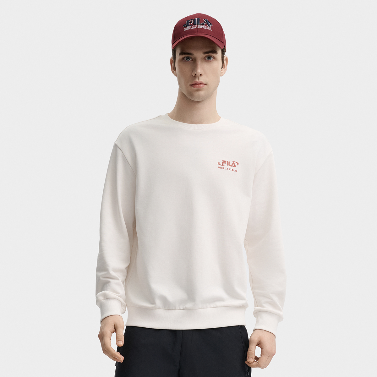 Men's fashion casual pullover hoodie