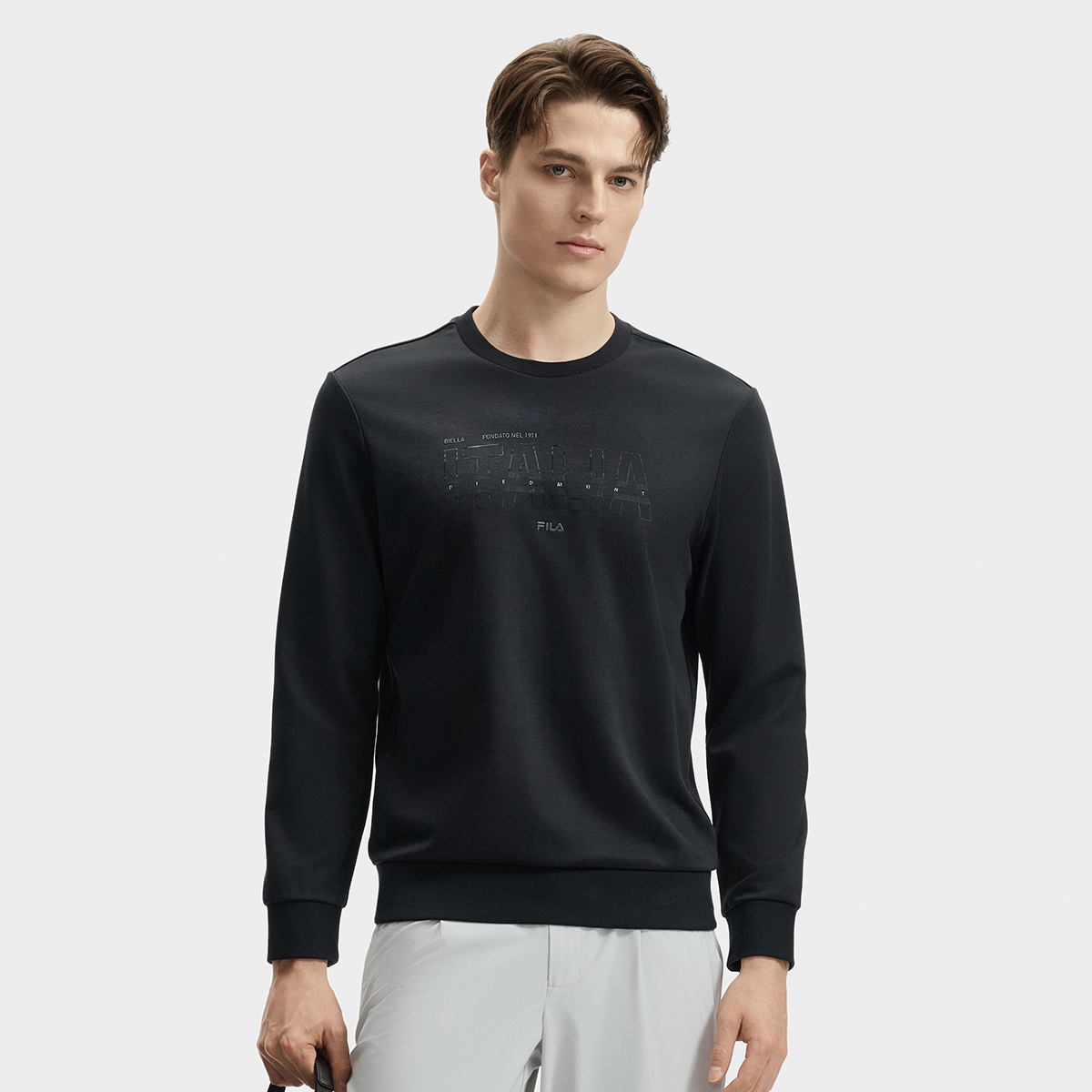 Men's high-end business pullover hoodie