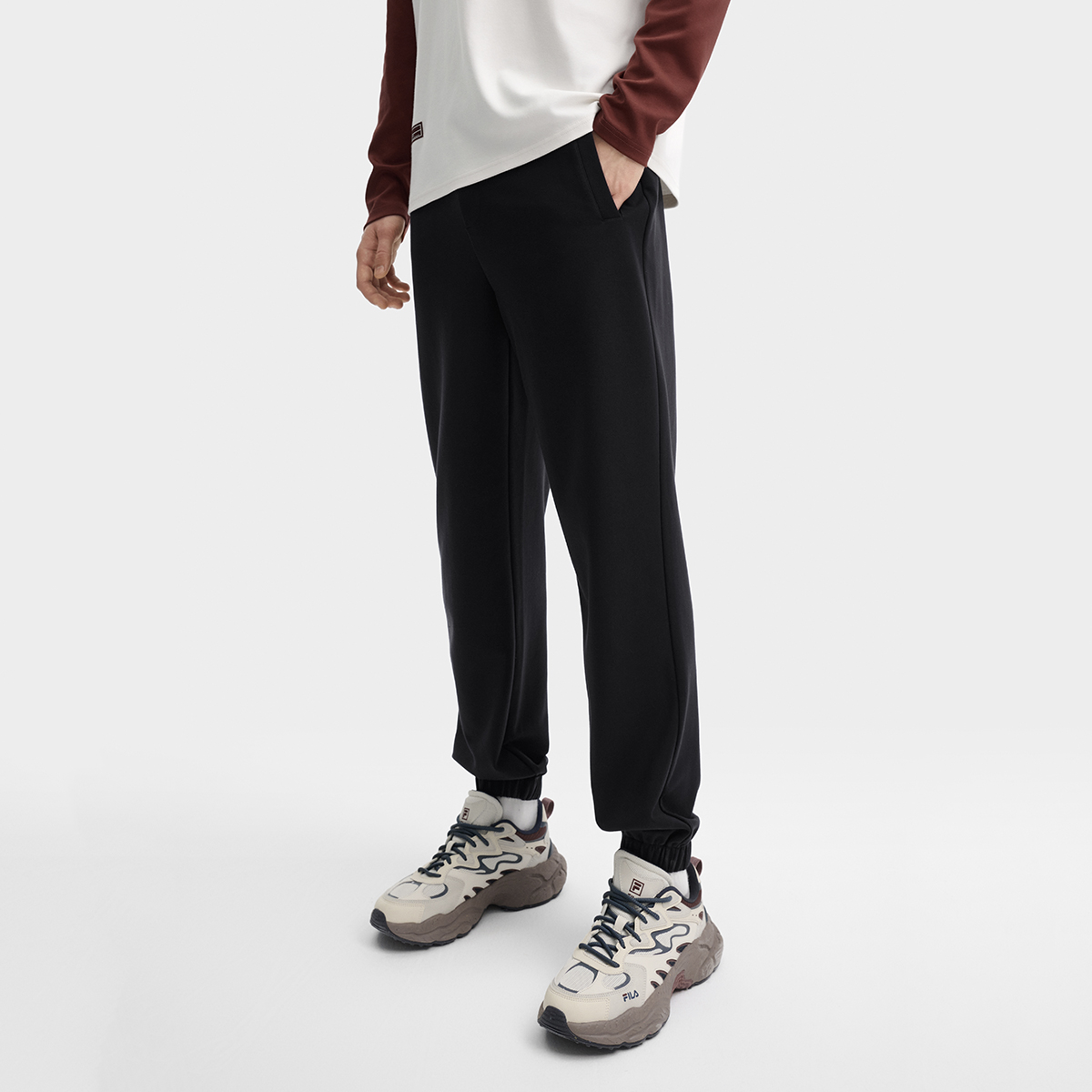 Men's fashion casual knitted pants