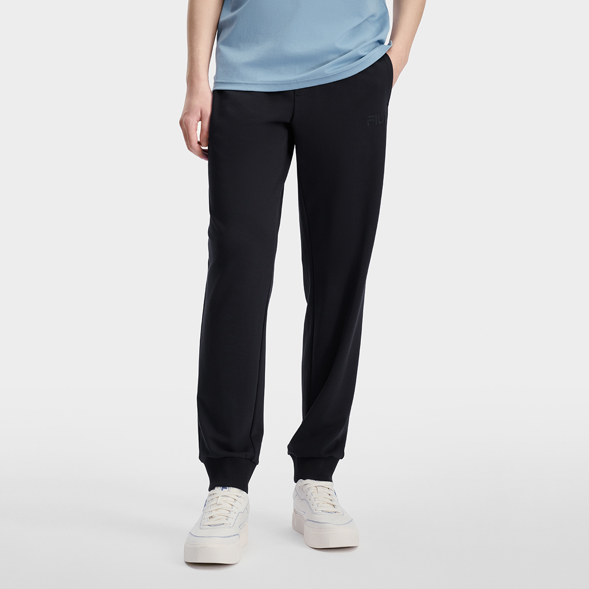 Men's fashion casual comfortable closed knit pants