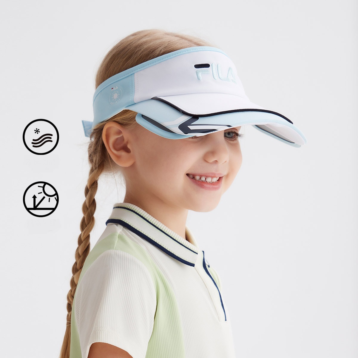 Boys and girls classic life sun protection empty top hat