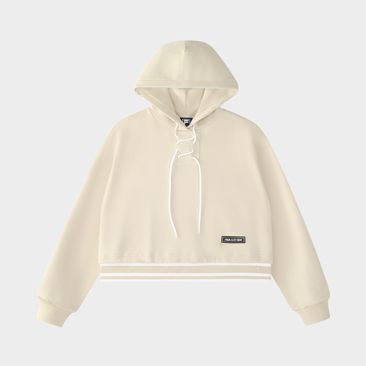 FILA X WIND AND SEA Women's trend sports loose hoodie