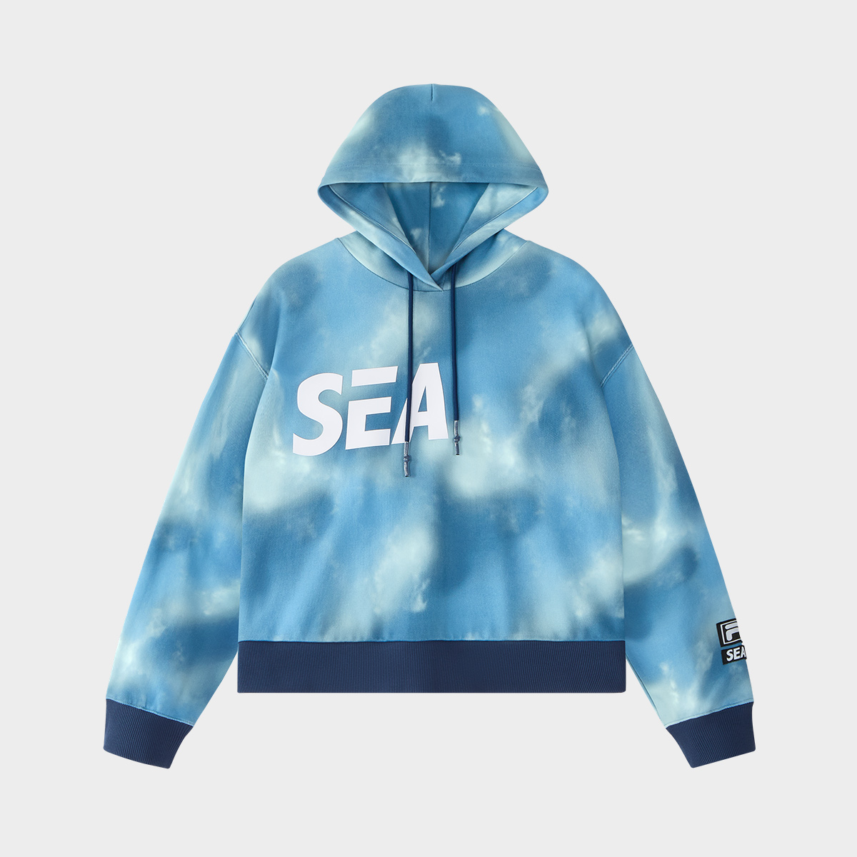 FILA X WIND AND SEA Women's trend sports loose hoodie