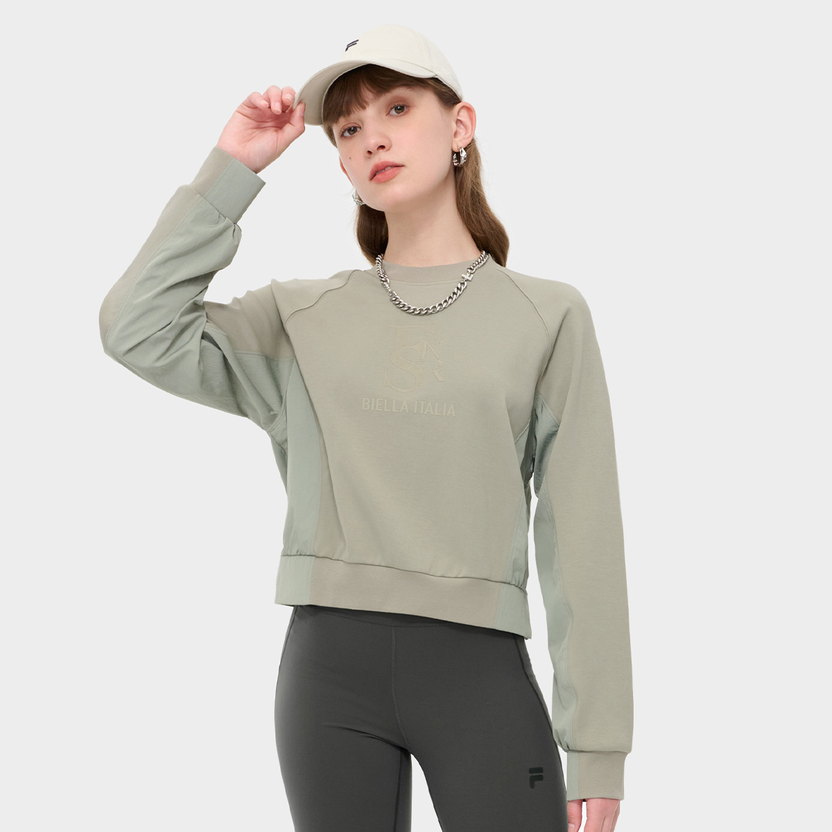 Women's trend sports loose pullover hoodie