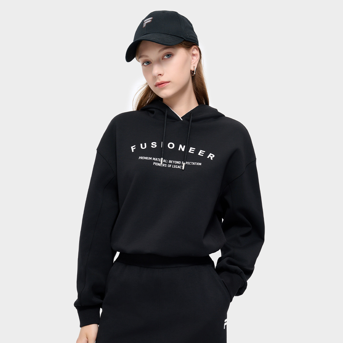 Women's fashion sports loose hoodie
